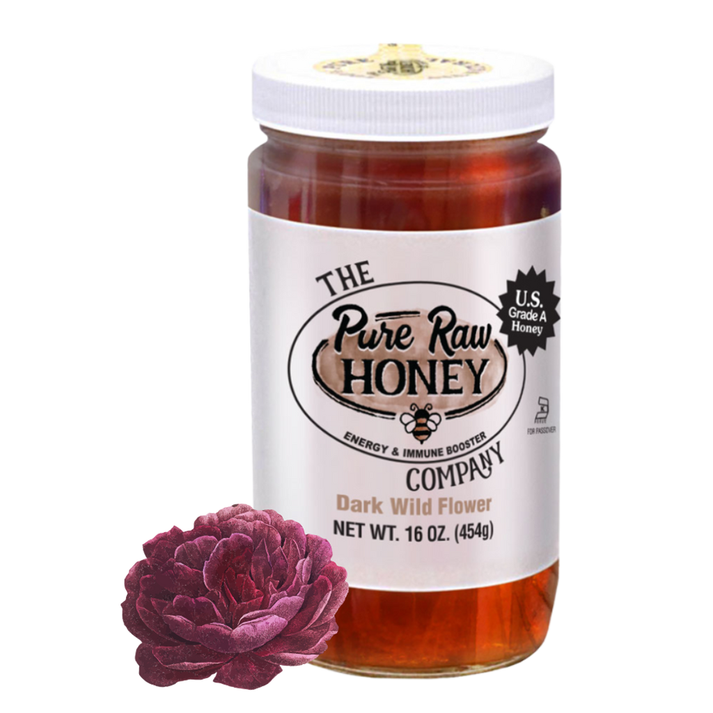 Dark Wildflower Honey 16oz