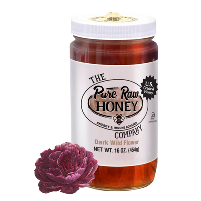 Dark Wildflower Honey 16oz