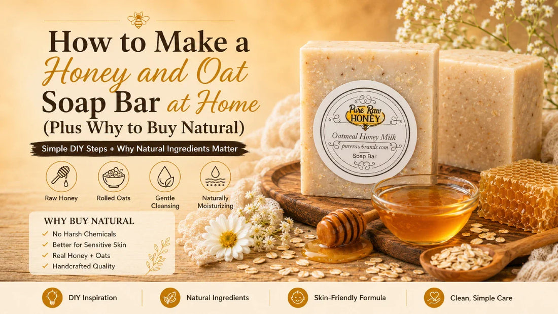 How to Make a Honey and Oat Soap Bar at Home (Plus Why to Buy Natural)