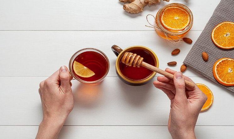 Honey-Infused Warm Drinks