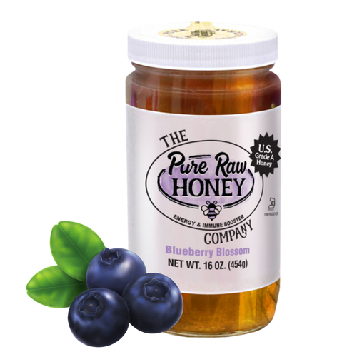 Blueberry Blossom Honey Unfiltered 16oz