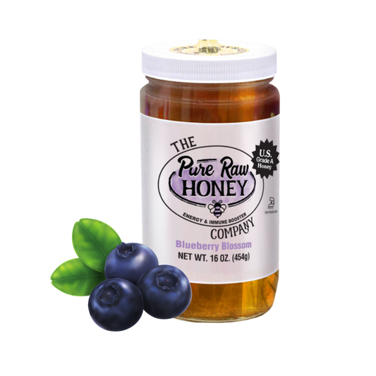 Blueberry Blossom Honey Unfiltered 16oz