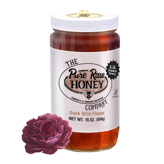Dark Wildflower Honey 16oz