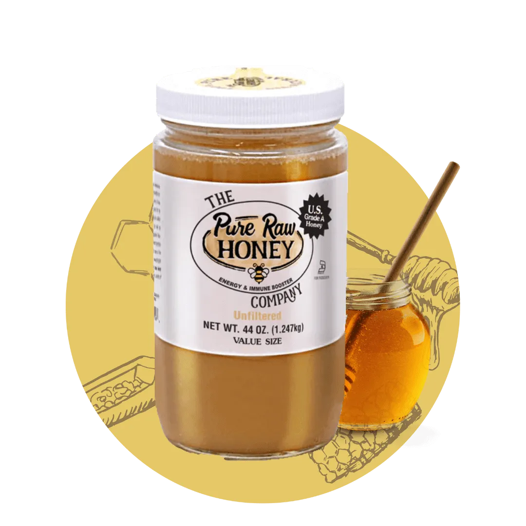 Raw Unfiltered Honey 44oz