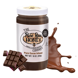 Raw Cacao Honey 16oz