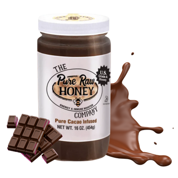 Raw Cacao Honey 16oz