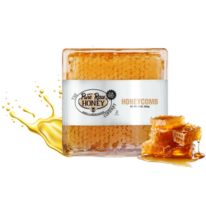 Freshly Harvested Raw Honeycomb