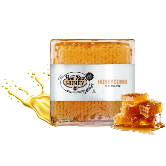 Freshly Harvested Raw Honeycomb
