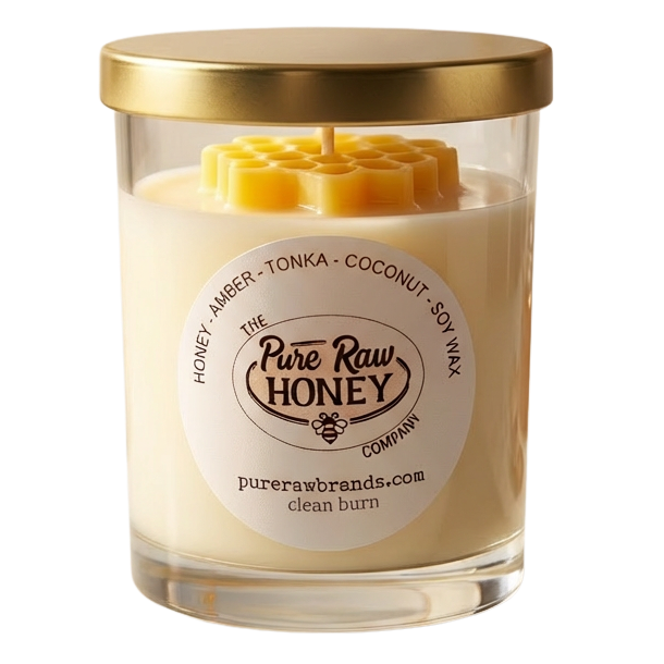 Marbled Coconut Soy Candle