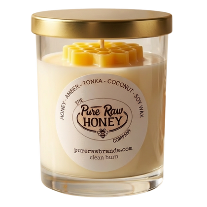 Marbled Coconut Soy Candle